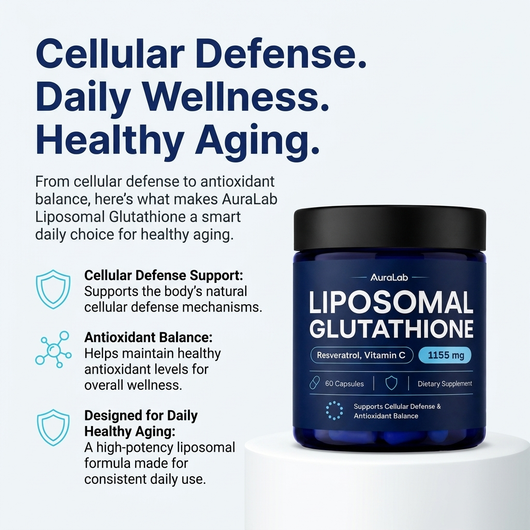 Liposomal Glutathione Capsules (5-in-1 Full-Cycle Formula)